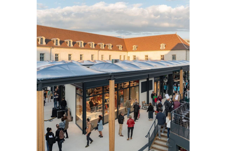 La Cité internationale de la gastronomie et du vin a ouvert ses portes le 6 mai dernier. Crédit photo : Capture Instagram @Dijon_citegastronomie