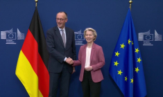 Le chancelier allemand Merz à Bruxelles pour discuter des avoirs russes gelés