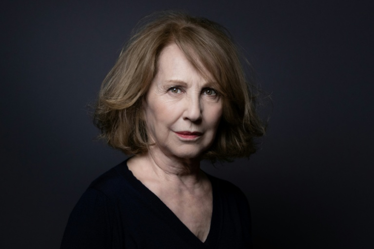 L'actrice Nathalie Baye, décédée le 17 avril 2026, lors d'une séance photos à Paris, le 24 novembre 2022 ( AFP / JOEL SAGET )