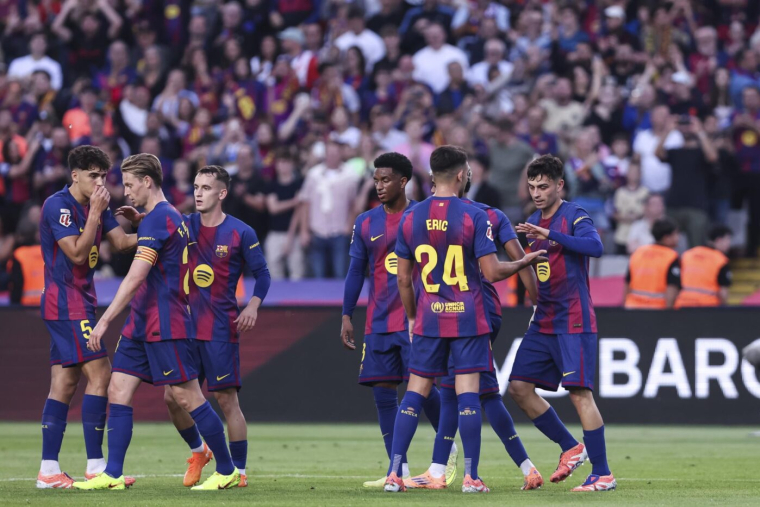 Le Barça provisoirement leader de la Liga