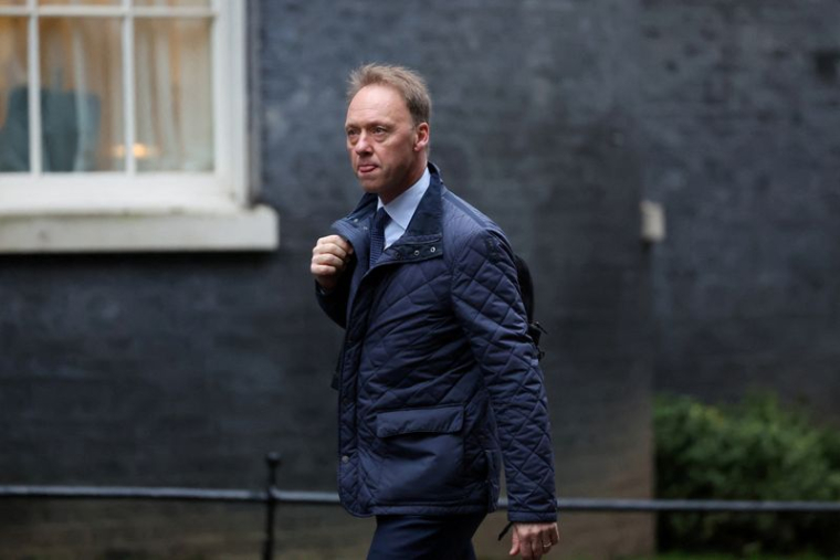 Hein Schumacher, directeur général d'Unilever, arrive pour une réunion du Business Council avec le Premier ministre britannique Rishi Sunak à Downing Street à Londres