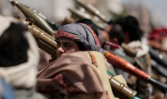Un partisan des Houthis