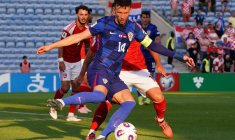 Carton de la Croatie à Gibraltar