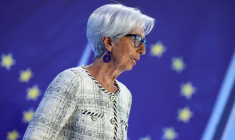 Christine Lagarde à Francort, en Allemagne, le 15 juin 2023. ( AFP / DANIEL ROLAND )