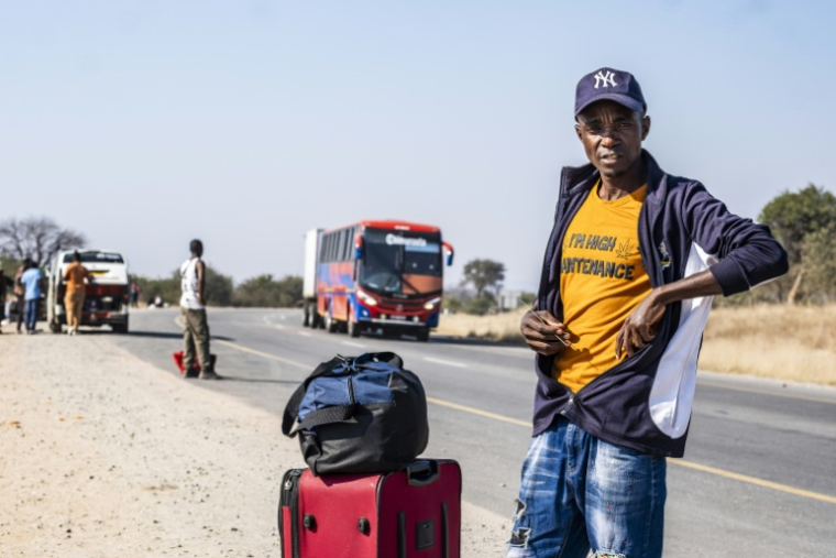 Tichaona Magomazi a vécu en Afrique du Sud pendant 11 ans. ( AFP / Zinyange Auntony )