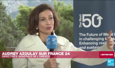 Audrey Azoulay (Unesco) : "Quand on détruit la planète, des cultures sont aussi menacées"