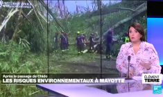 Mayotte: après le passage du cyclone, les risques environnementaux