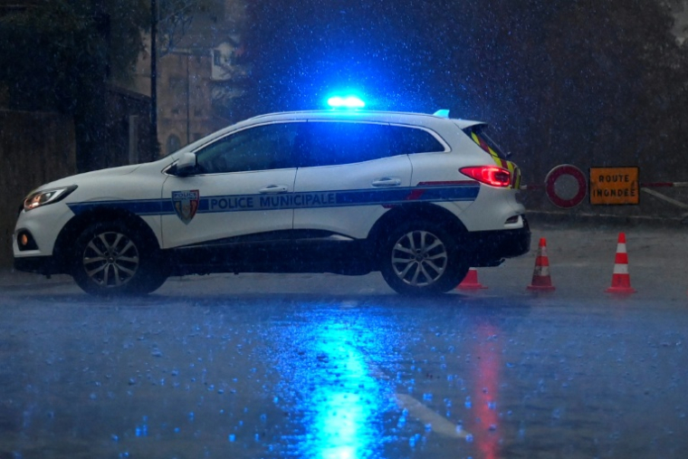 Les départements du Gard et de l'Hérault sont placés en vigilance orange pour pluie-inondation et orages à l'occasion d'un nouvel épisode méditerranéen qui doit aussi concerner les Bouches-du-Rhône et le Var dans la soirée ( AFP / Sylvain THOMAS )