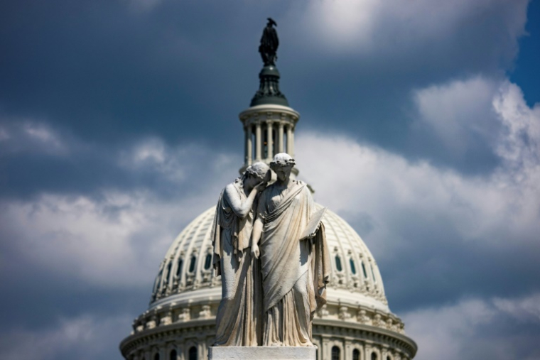 Une vue du Capitole, siège du Congrès américain, à Washington,le 29 juin 2025 ( AFP / Jim WATSON )