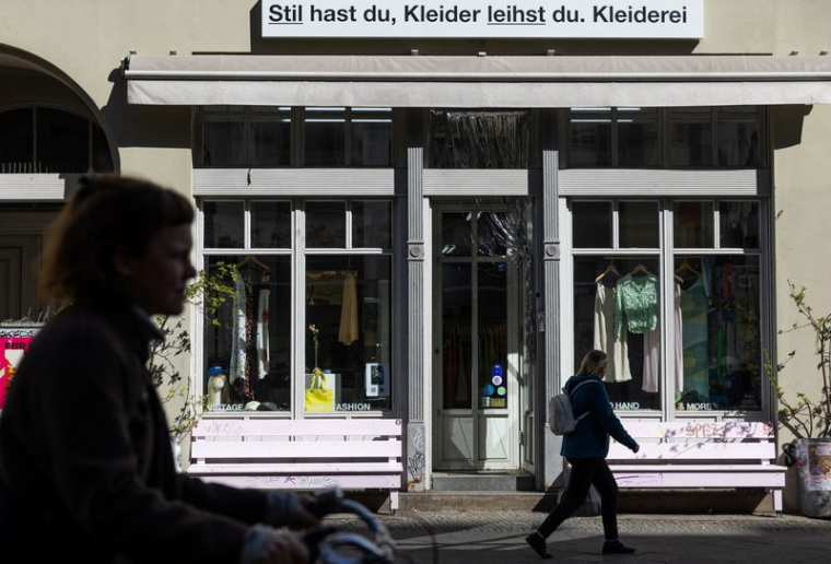 Boutique de location de mode Kleiderei à Berlin