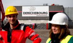 Une usine de recyclage de Derichebourg Environnement à Gennevilliers, près de Paris