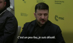 « Nous ne pouvons pas nous retirer de notre propre territoire », déclare Zelensky à Munich