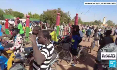 Rassemblement de joie et discours anti-France à Ouagadougou