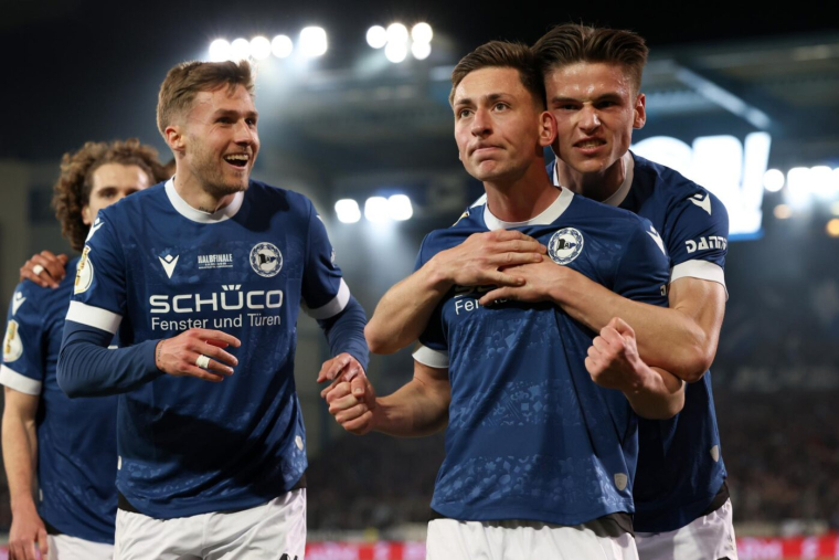 Coupe d'Allemagne : L'Arminia Bielefeld élimine Leverkusen et file en finale