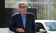 L'ancien maire de Levallois-Perret, Patrick Balkany, le 14 avril 2023 à Nanterre ( AFP / Emmanuel DUNAND )