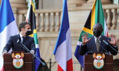 LA FRANCE PRÊTE À SOUTENIR UNE INTERVENTION AFRICAINE AU MOZAMBIQUE, ANNONCE MACRON