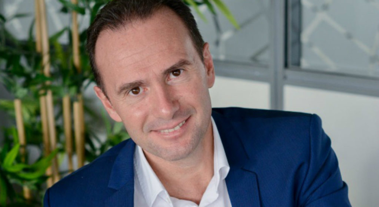 Fabrice Plasson, PDG et fondateur du spécialiste du traitement biologique de l'eau. (© Amoéba)