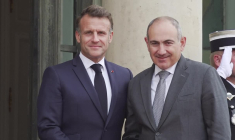 Emmanuel Macron reçoit le Premier ministre arménien Nikol Pachinian