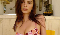 Les stars monnaient leur présence sur les réseaux sociaux. crédit photo : Capture d’écran Instagram @emily_ratajkowski_official