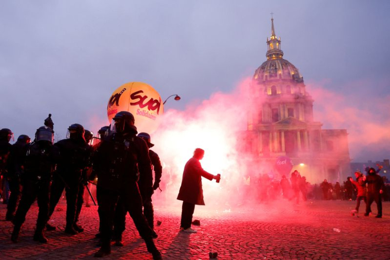 Grève nationale en France contre la réforme des retraites