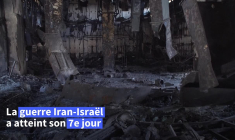 Iran: images du bâtiment de la télévision d'Etat touché par une frappe israélienne