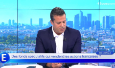 Des fonds spéculatifs qui vendent les actions françaises ?