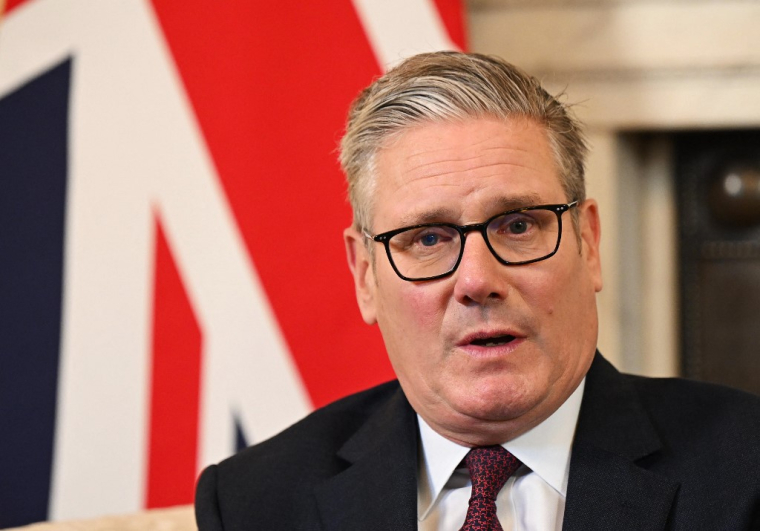 Le Premier ministre britannique Keir Starmer, à Londres le 16 septembre 2025. ( POOL / LEON NEAL )