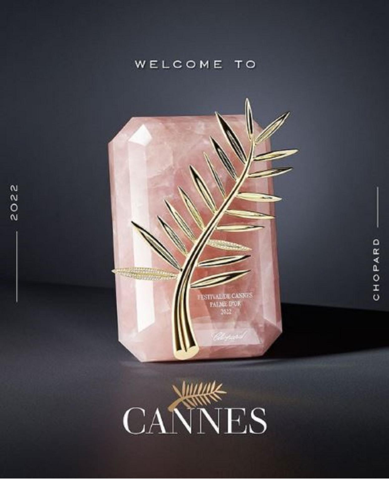 Entre Chopard et le Festival de Cannes, c’est une histoire d’amour qui dure depuis 1997. crédit photo : Capture d’écran Instagram @chopard