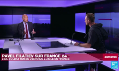 Pavel Filatiev, ex-soldat russe : "Je sens cette menace, mais ce que je fais, c'est pour mon pays"