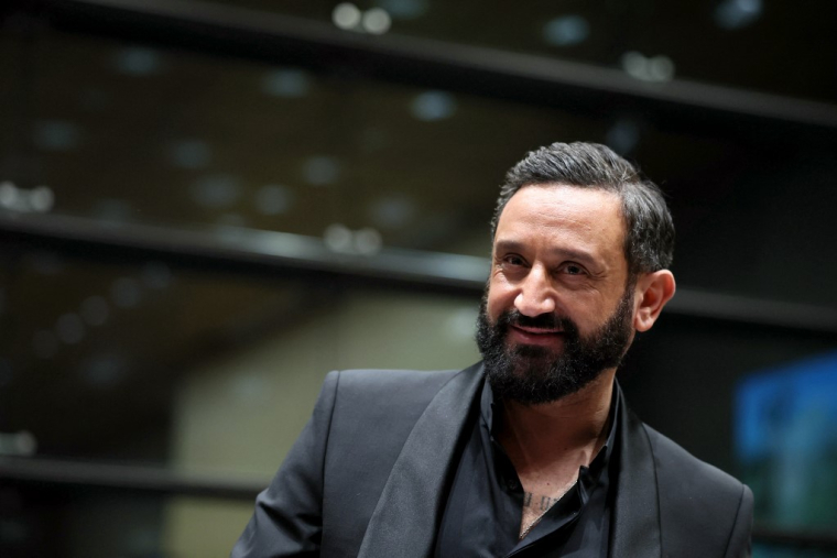 Cyril Hanouna, à Paris, le 14 mars 2024 ( AFP / ALAIN JOCARD )