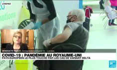 Pandémie de Covid-19 au Royaume-Uni : pays européen le plus touché par les cas de variant Delta