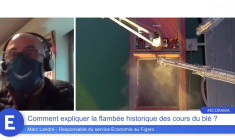 Comment expliquer la flambée historique des cours du blé ?