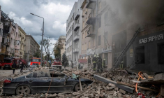 FRAPPE RUSSES DANS LE CENTRE DE KHARKIV, AU MOINS 10 BLESSÉS SELON KYIV