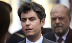 Dès janvier, Gabriel Attal avait affiché sa volonté "d'aller plus loin dans la réforme de l'assurance chômage" ( POOL / VALERY HACHE )