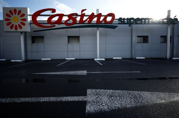 Un supermarché Casino à Sainte-Hermine