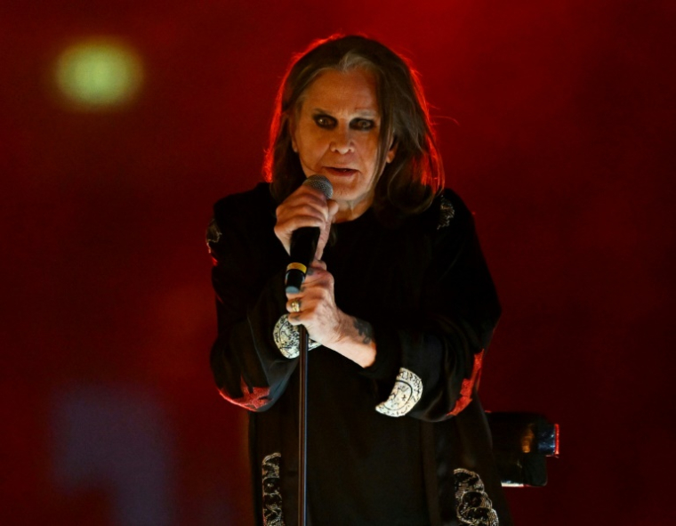 Ozzy Osbourne en concert à Birmingham, le 8 août 2022 dans le centre de l'Angleterre ( AFP / Andy Buchanan )