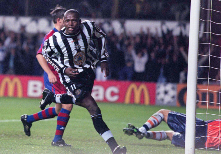 Le jour où Faustino Asprilla a poutré le Barça avec Newcastle