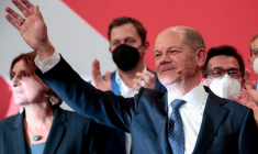 ALLEMAGNE: LE SPD VEUT DISCUTER D'UNE COALITION AVEC LES VERTS ET LE FDP CETTE SEMAINE