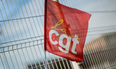 La CGT veut que le 10 septembre "soit une première étape réussie" et appelle à "construire la grève" ( AFP / Sameer Al-DOUMY )