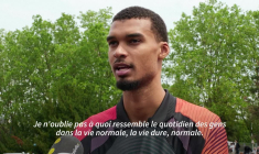 Wembanyama de retour à Nanterre pour inaugurer un terrain de basket