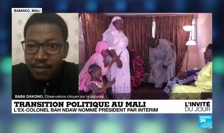 Baba Dakono : "Au Mali, la marge de manœuvre de Bah Ndaw va être extrêmement réduite"
