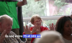 Danse: des résidents d'Ehpad se mettent en scène