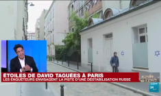 Étoiles de David taguées à Paris : les enquêteurs envisagent la piste d'une déstabilisation russe