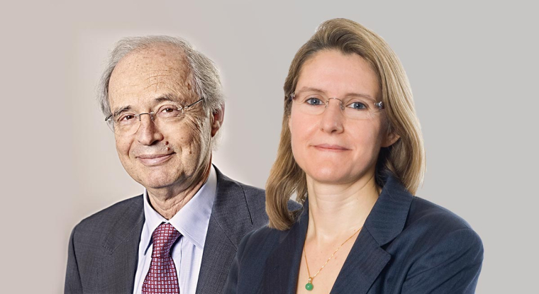 Anton Brender, chef économiste, et Florence Pisani, directrice de la recherche économique chez Candriam. (© DR)