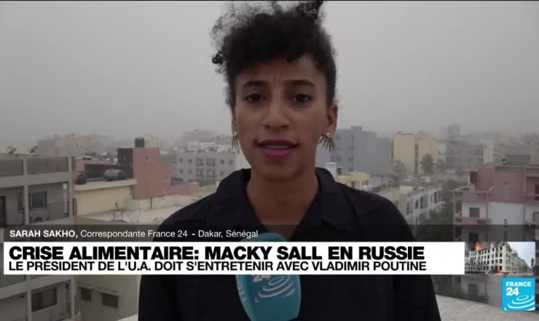 Le président de l'Union africaine s'entretient avec Poutine en Russie