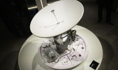 Antenne satelitaire SES ( AFP / JOSEP LAGO )