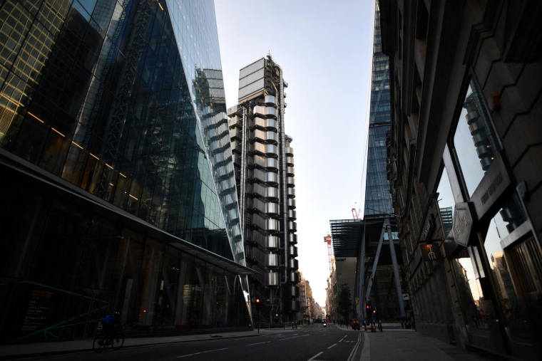 La tour Lloyd's dans la City de Londres ( AFP / BEN STANSALL )