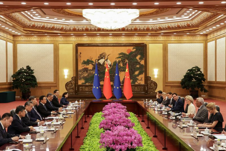 Sommet UE-Chine à Pékin