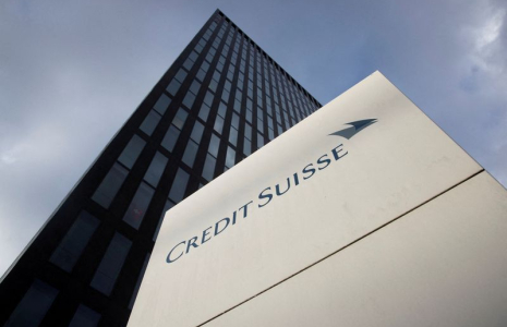 Logo de Credit Suisse à Zurich