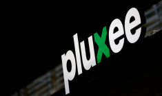 Logo de Pluxee au siège social de l'entreprise à Paris